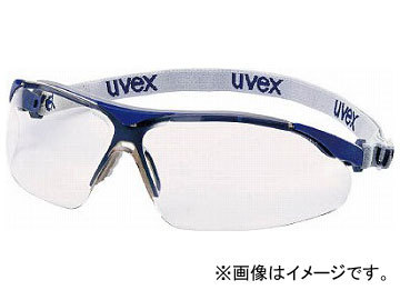 UVEX 一眼型保護メガネ アイボ(ヘッドバンドタイプ) 9160120(8190785)_画像1