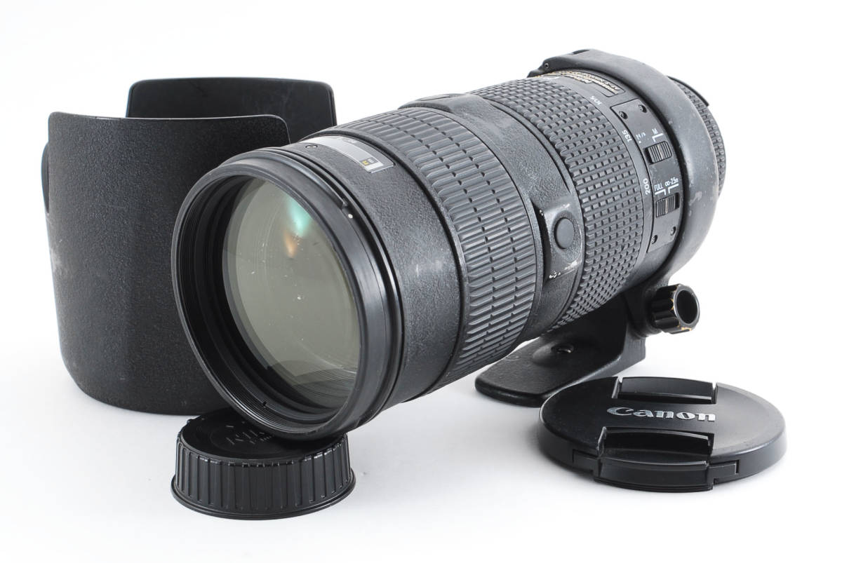 今季一番 80-200mm NIKKOR AF-S Nikon ニコン ☆実用品☆ F2.8D #6989