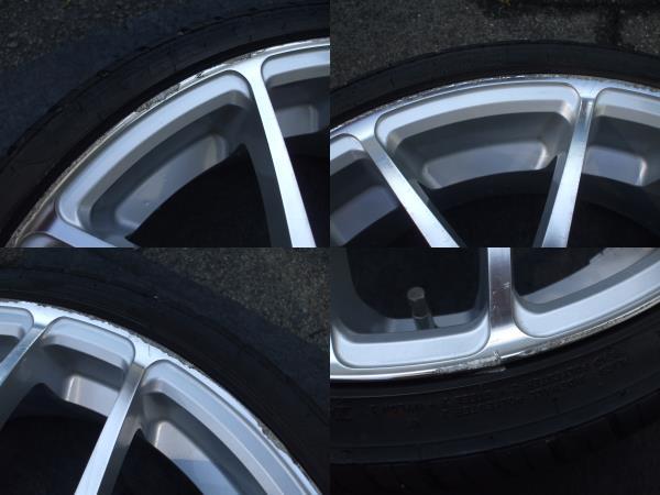 BMW 社外 20インチ アルミホイール/タイヤ 4本セット 20 × 8.5JJ ET15