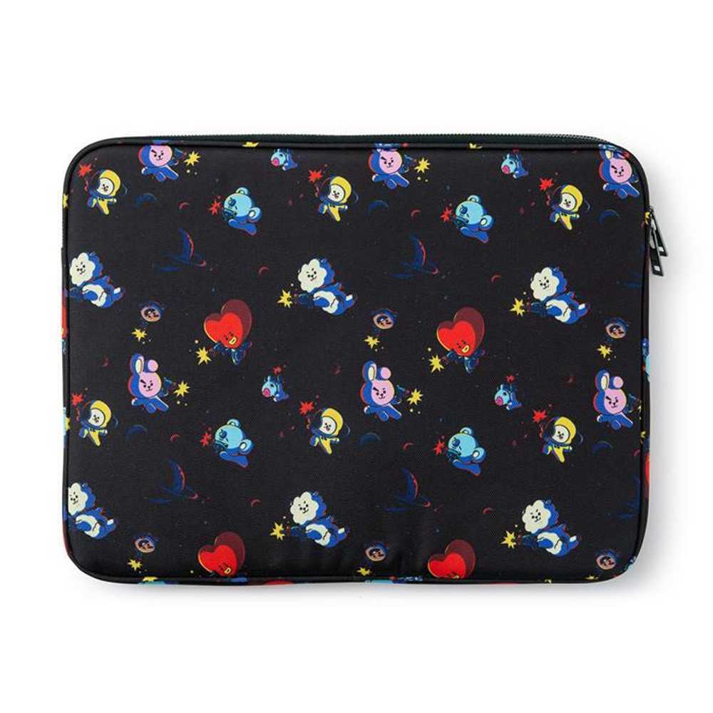 ラス1限定SALE★新品 BT21公式 スペースクワッドパターン タブレット iPad PCケース15インチ★BTS TATA CHIMMY COOKY RJ MANG SUGARM_画像3