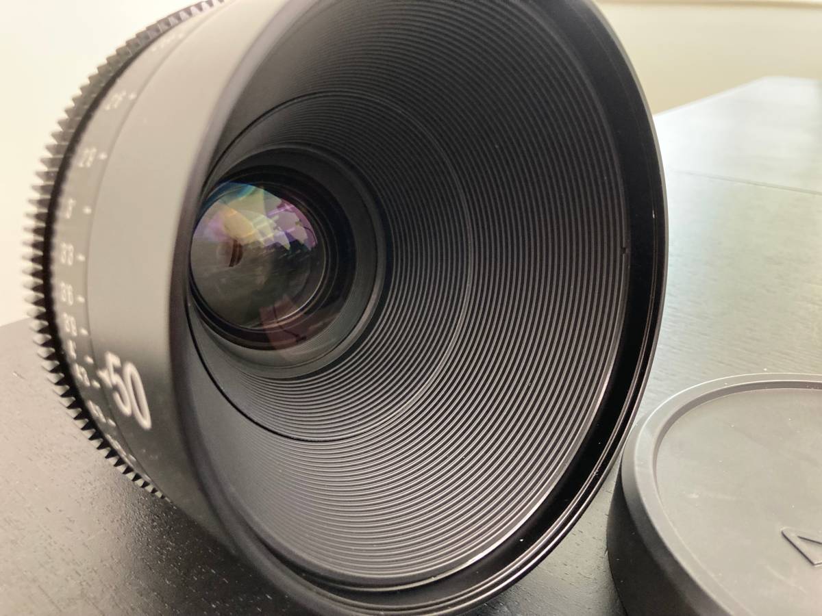実用品】ROKINON Xeen 50mm T1.5 Eマウント シネマレンズ ※フル