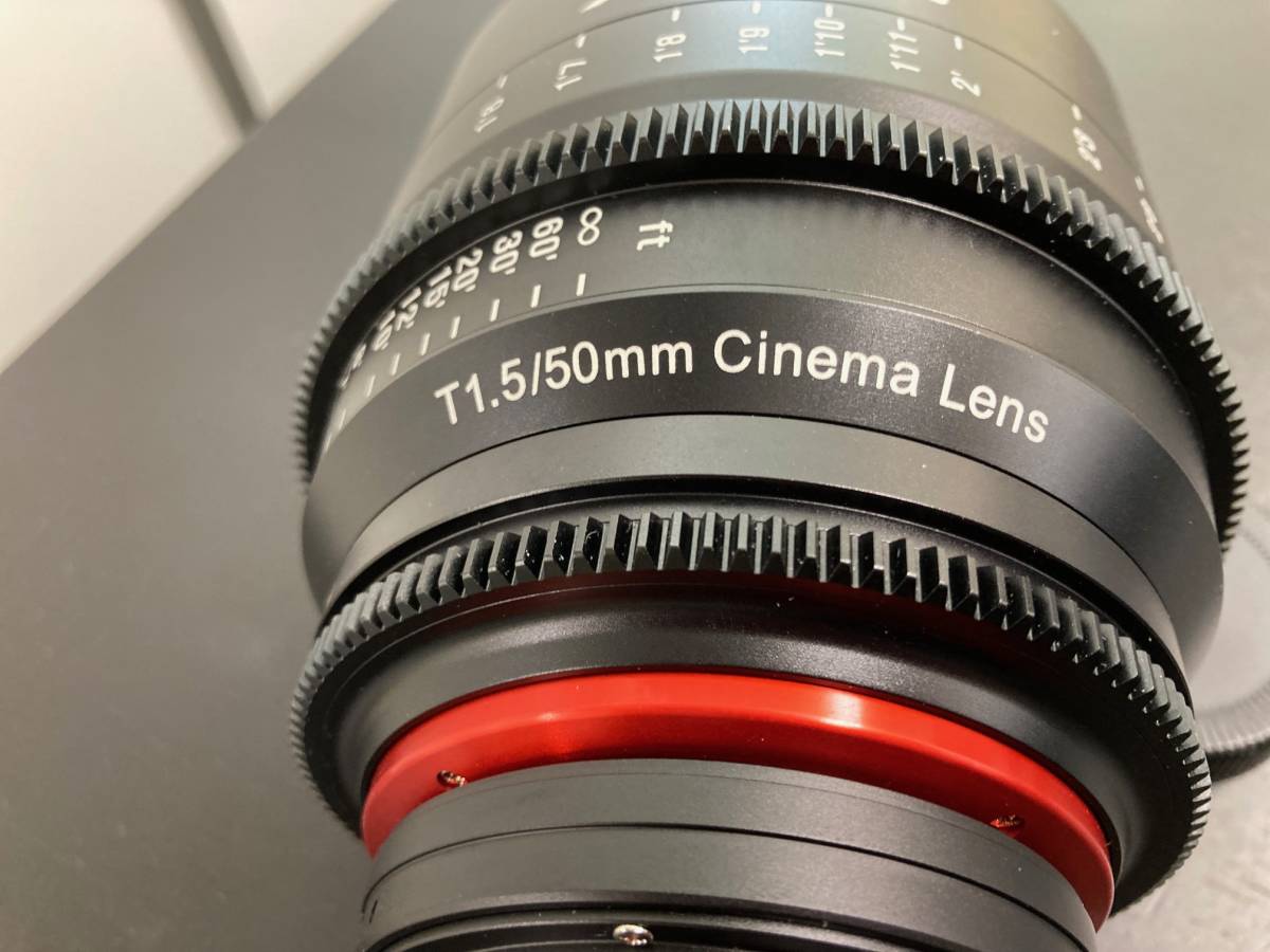 実用品】ROKINON Xeen 50mm T1.5 Eマウント シネマレンズ ※フル