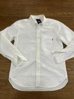 THE FLAT HEAD FN-SBD-001L BUTTON DOWN SHIRT WHT 40