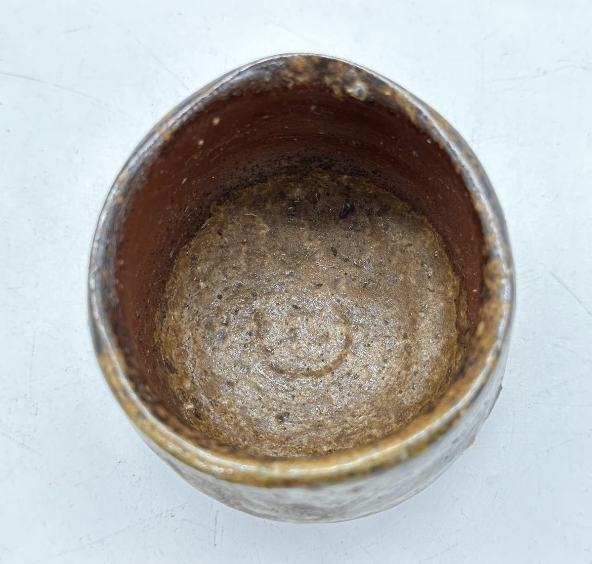 中村六郎 備前 酒呑 窯変 ぐい呑 共箱 共布 栞 煎茶器 | radiodoctor