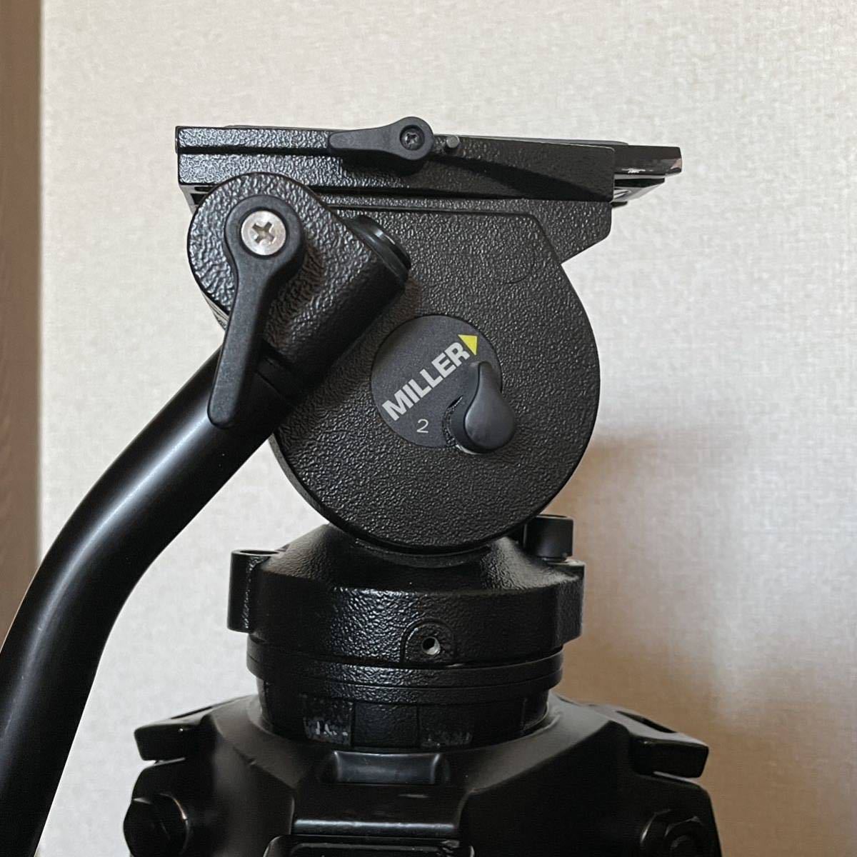 Miller 3005 エアー ソロ 2st CF システム ビデオ 三脚 | fmveiculos.com