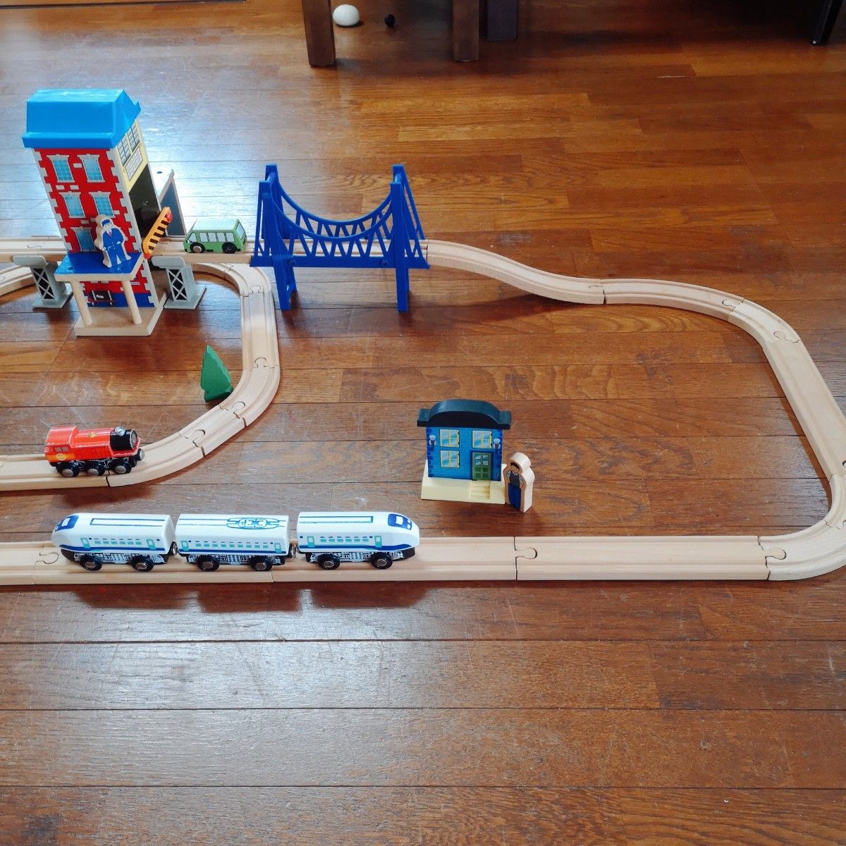 木製おもちゃ～電車セット！！