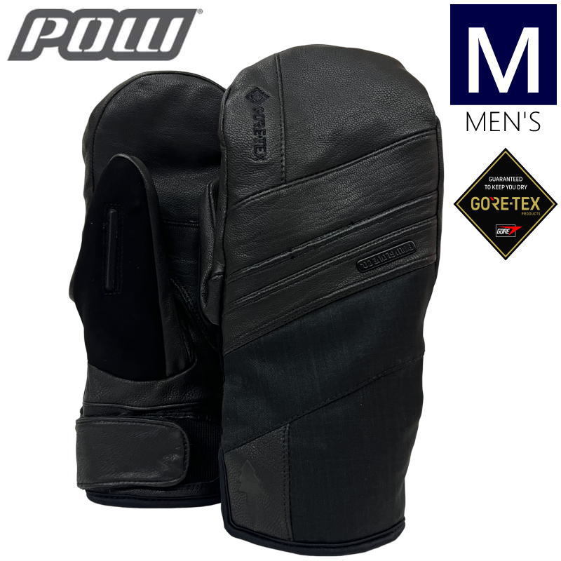 ○22-23 POW ROYAL GORE-TEX MITTEN +ACTIVE カラー:BLACK Mサイズ パウ グローブゴアテックス スキー スノーボード