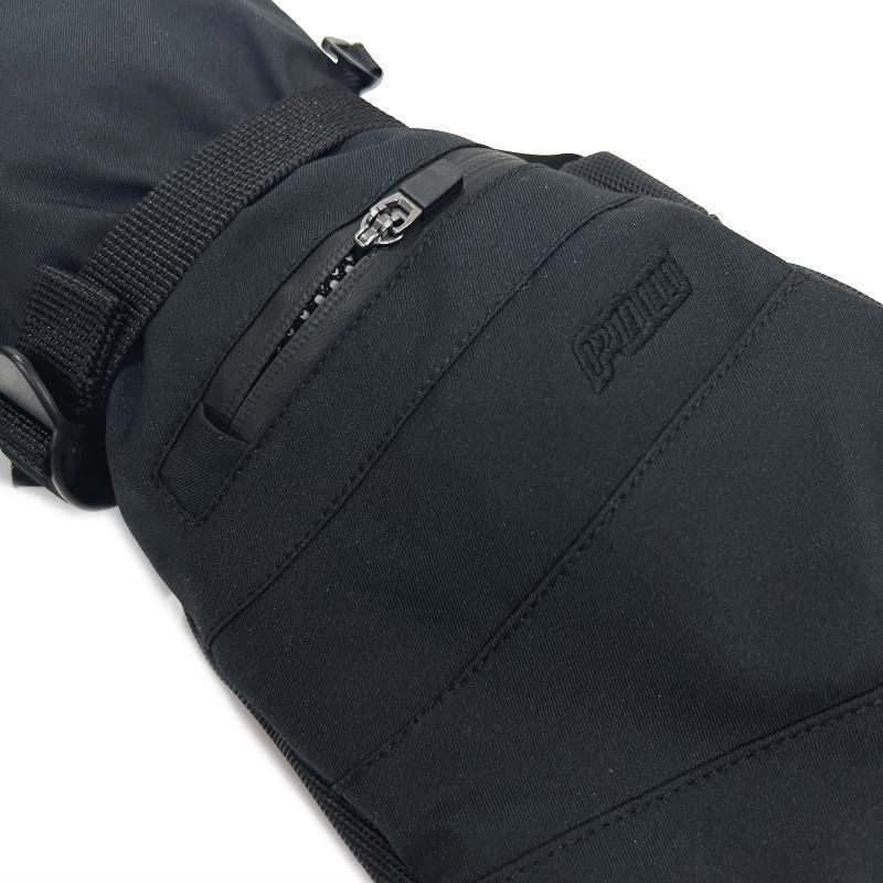 ○22-23 POW WAYBACK GORE-TEX LONG MITTEN（ライナー無） カラー:BLACK Lサイズ パウ グローブスキー スノーボード_画像2