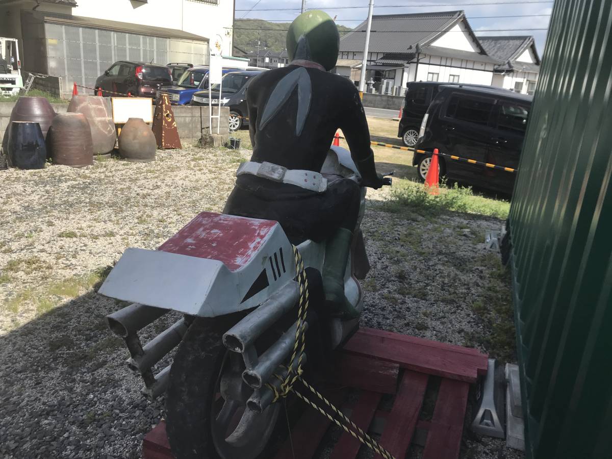 仮面ライダーサイクロン号　1／1 フィギア　コレクターコレクション_画像3