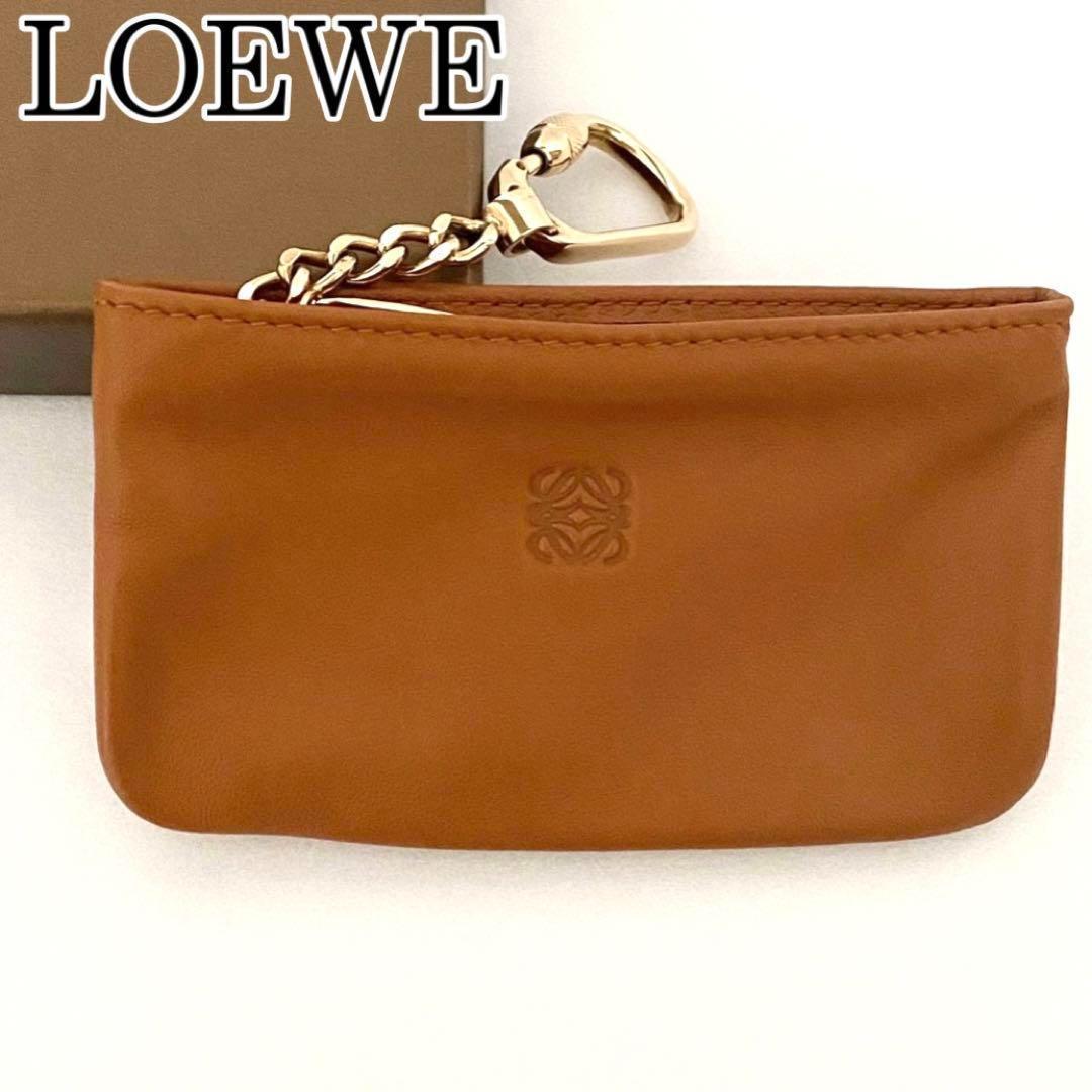 買い保障できる 【美品】ロエベ (ダークブラウン)[ネコポス・送料無料