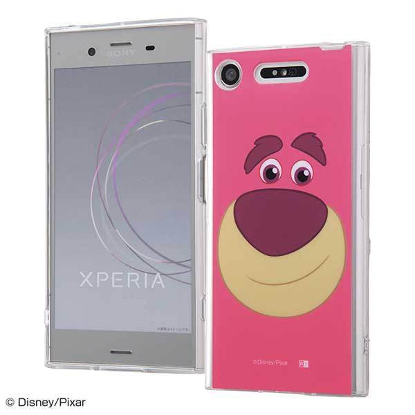 Xperia XZ1 TPUソフトケース ディズニー ロッツォ カバー 衝撃 保護 可愛い おしゃれ キャラ マット イングレム IN-RDXZ1H-LT_画像1