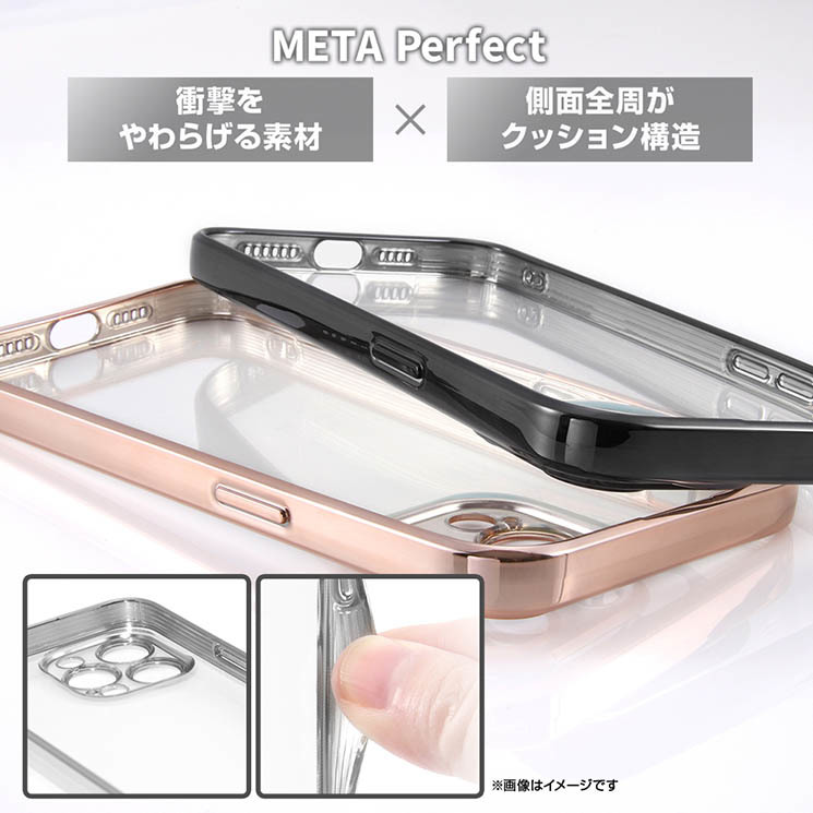 iPhone 14ProMax クリア スマホ ケース カバー カメラ 保護 シルバー 透明 レンズ 耐衝撃 頑丈 強い ストラップホール_画像3