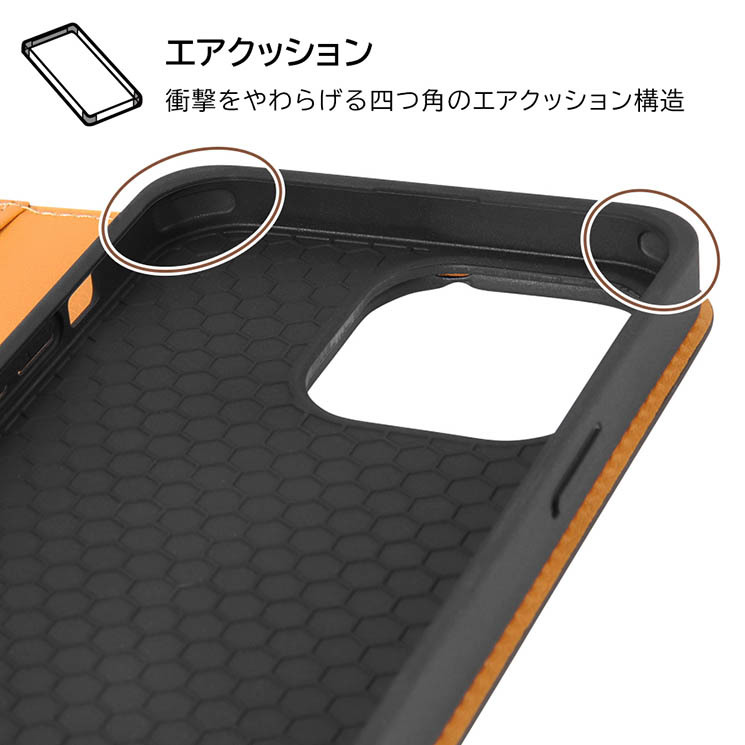 iPhone 14ProMax 手帳型 スマホ ケース カバー シャイニー ブルー ツヤ あり PU レザー 耐衝撃 カード ポケット スタンド_画像6