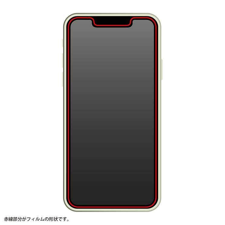 iPhone 13mini 液晶画面保護ガラスフィルム 光沢 スマホフィルム 硬度10H 防埃 クリア 透明 保護_画像4