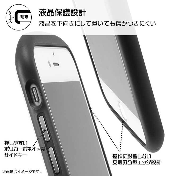 iPhone 12mini 耐衝撃ケース ミッフィー オレンジ 総柄 ハードカバー 衝撃吸収ストラップホール キャラ かわいい IN-BP26AC4-MFB1_画像5