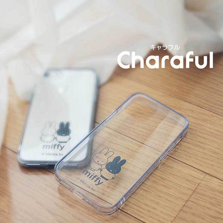 iPhone 12mini 耐衝撃ケース ミッフィー ミッフィー カバー Charaful クリア 透明 かわいい おしゃれ RT-BP26UC-MFM_画像4