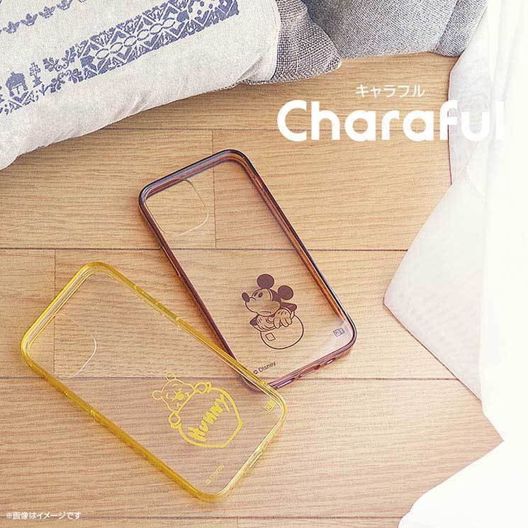 iPhone 12 12Pro 耐衝撃ケース ディズニー ミッキーマウス カバー Charaful クリア 透明 かわいい おしゃれ RT-DP27UC-MKM_画像4