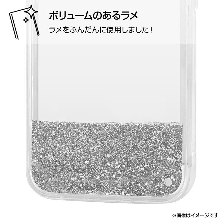 iPhone 13 Pro Max ケース ポケモン ルカリオ グリッターカバー ラメ キラキラ かわいい 可愛い おしゃれ オシャレ キャラ イングレム_画像5