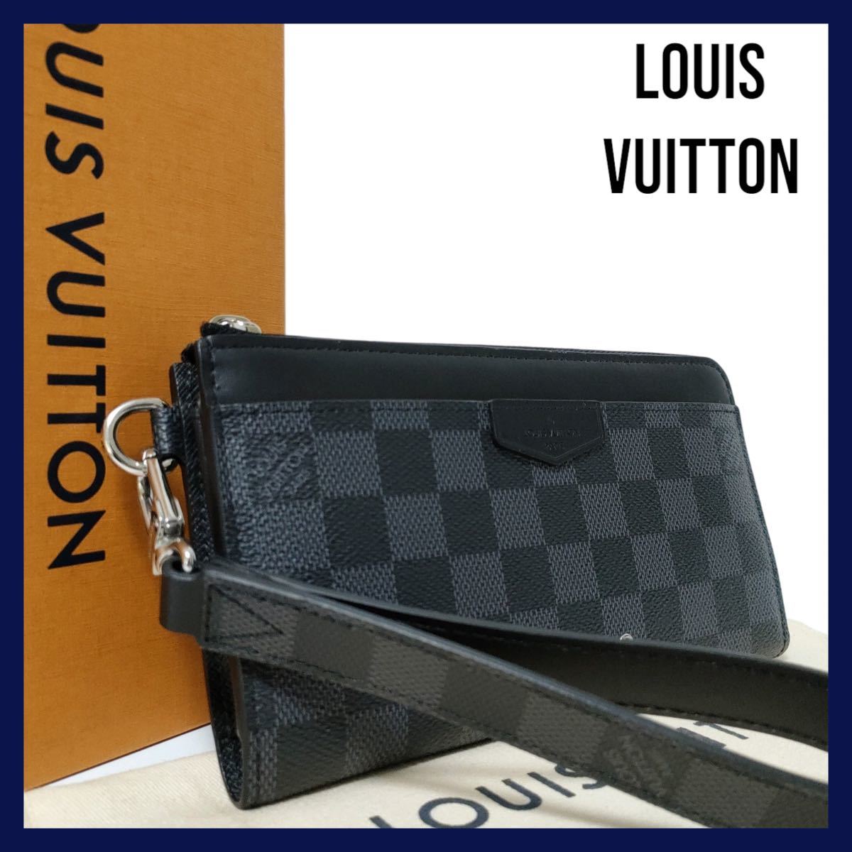 ほぼ未使用/ICチップ】LOUIS VUITTON ルイヴィトン ダミエグラフィット