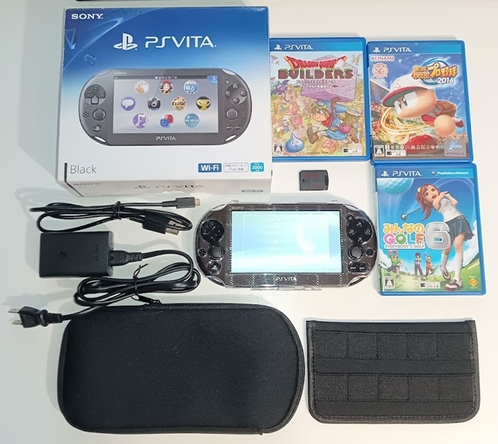 人気カラーの 【PS Vita PCH-2000 本体】PCH-2000 Wi-Fiモデル