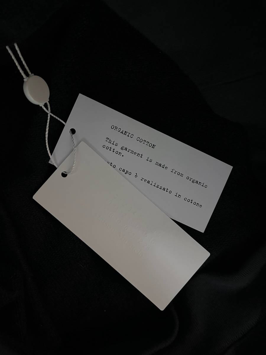 新品未使用タグ付き Maison Margiela ロゴ コットン フーディー FW22