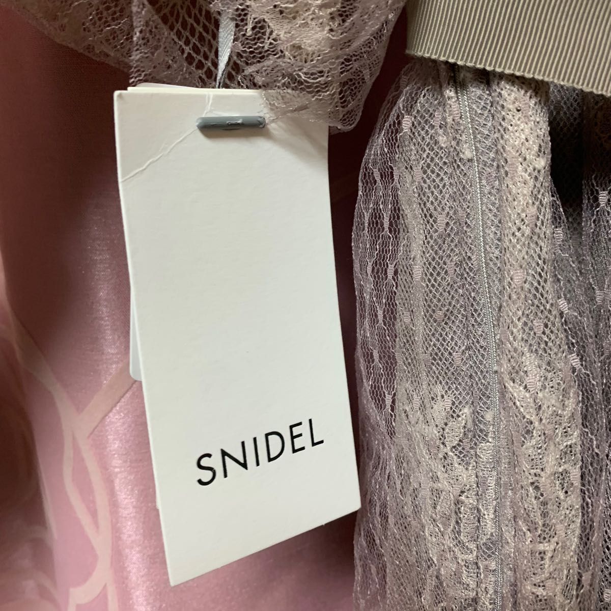 snidel ドットレイヤードラッセルレースドレス|Yahoo!フリマ(旧