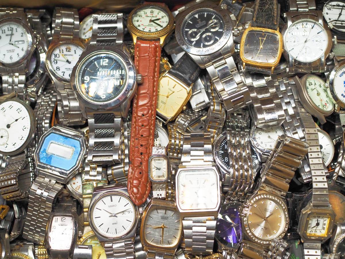 Yahoo!オークション - ジャンク品 約700点 腕時計大量まとめ売り SEIKO/...