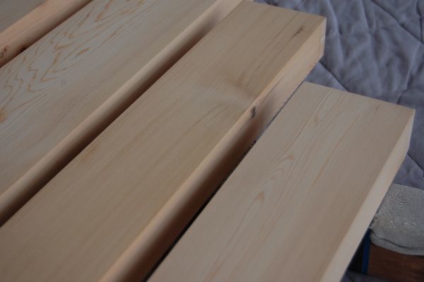 木曽桧（天然材） ヒノキ 4本で8500円 角材 材木 木材 新品 8年乾燥_画像5