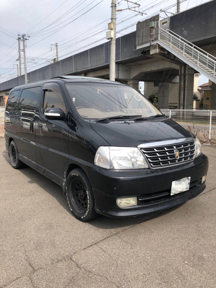  Grand Hiace diesel 4WD limited excellent ED black 