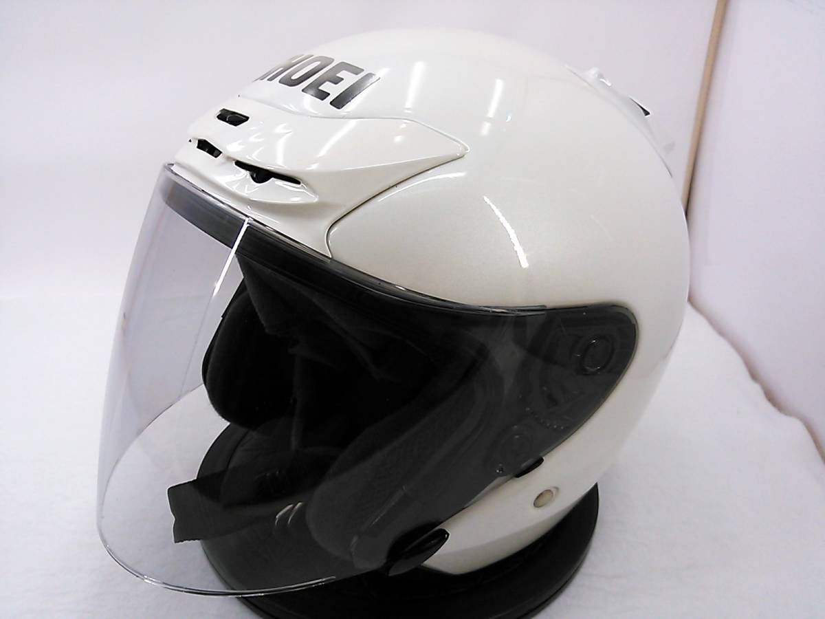 98%以上節約 SHOEI J-FORCE Ⅱ ジェットヘルメット シルキーホワイト