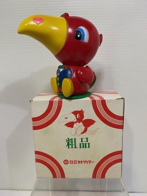 箱付 昭和レトロ 日立キドカラー ポンパ君 キドマトロン ソフビ人形