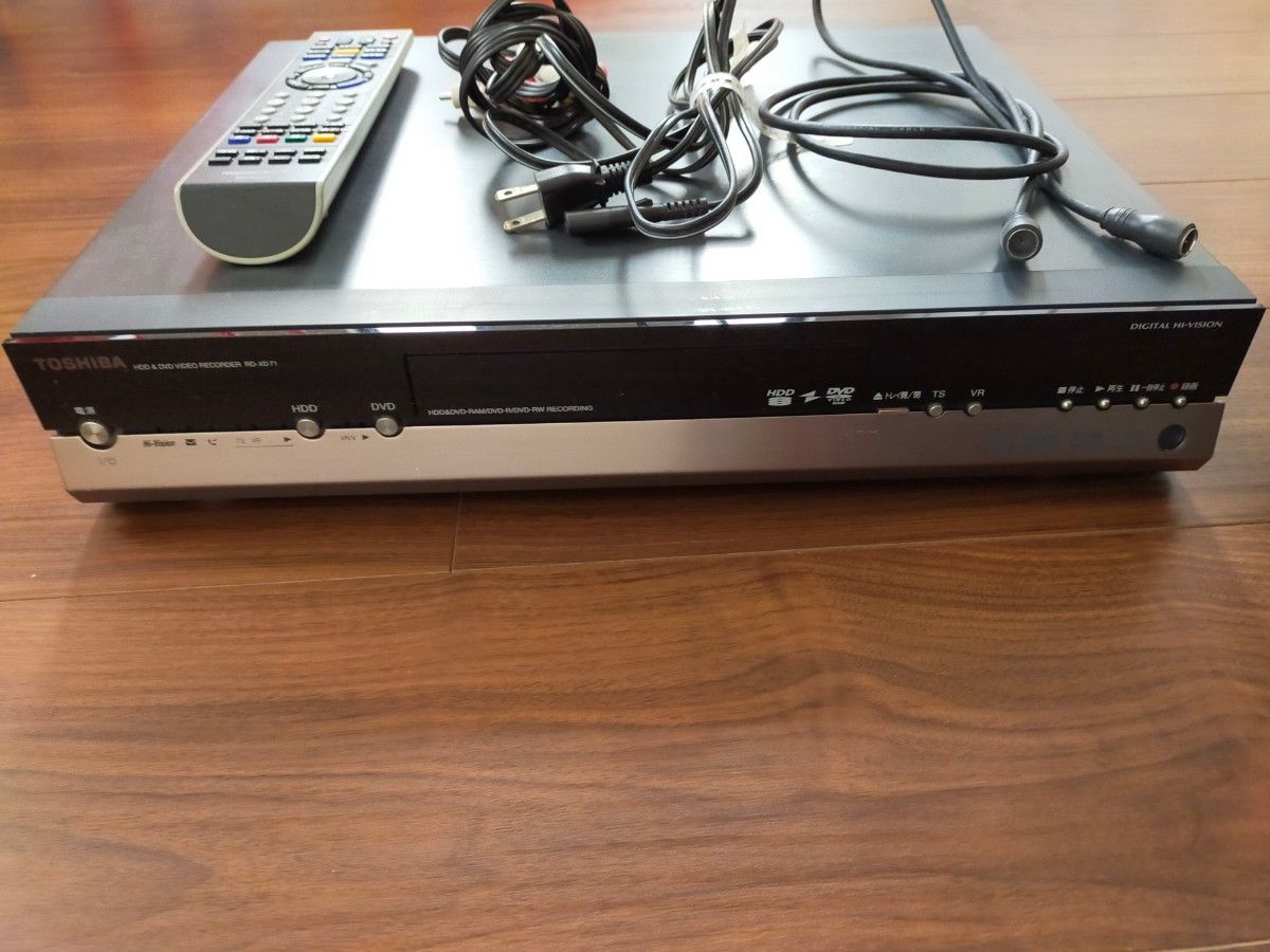 HDD&DVDビデオレコーダー RD-XD71|Yahoo!フリマ(旧PayPayフリマ)