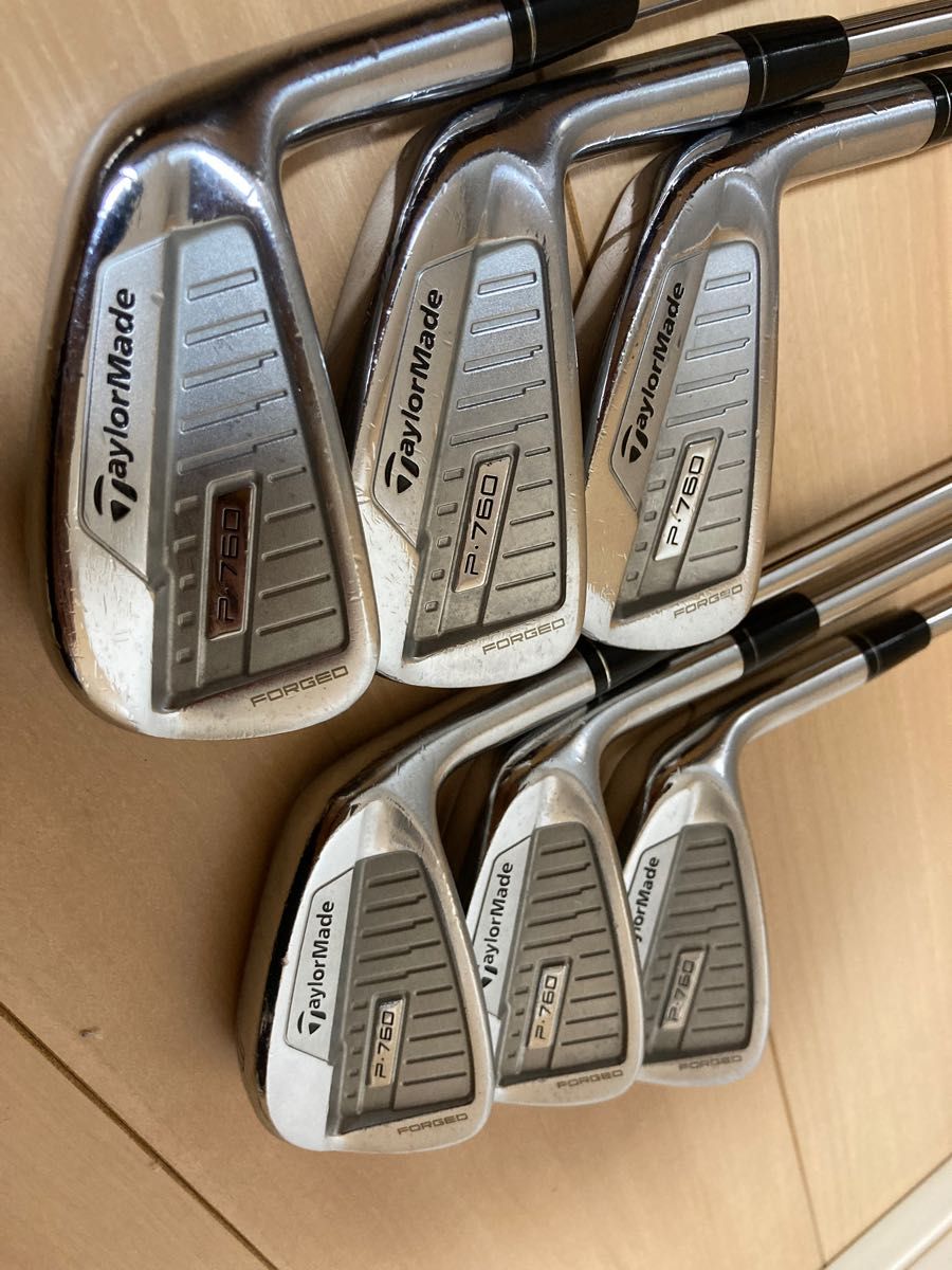 Taylormade テーラーメイド　アイアンセット　P760 5~PW DG S200 