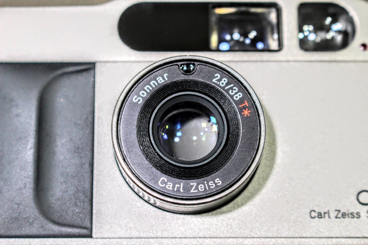 通電OK♪コンタックス CONTAX T2 シルバー フィルム コンパクトカメラ