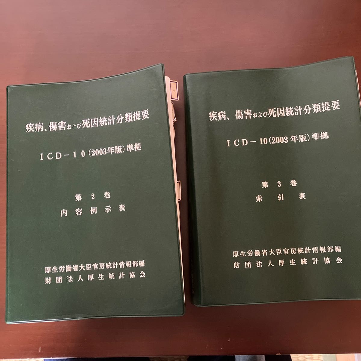 疾病、傷害および死因統計分類提要　ICD-10(2003年版)準拠　セット