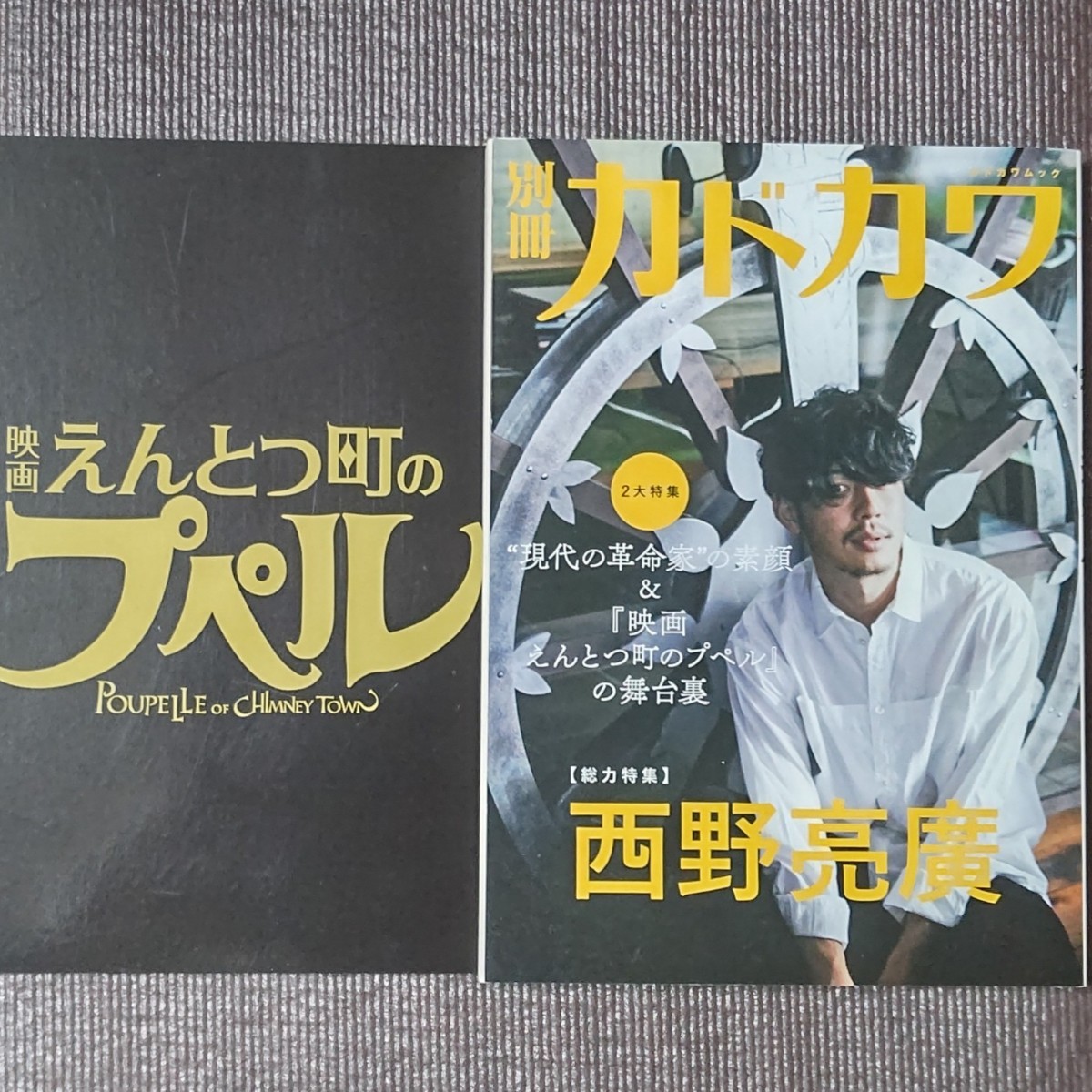 えんとつ町のプペル　映画パンフレット　別冊カドカワ　セット　西野亮廣　キングコング　えんとつまちのプペル　送料無料　即決　迅速発送_画像1