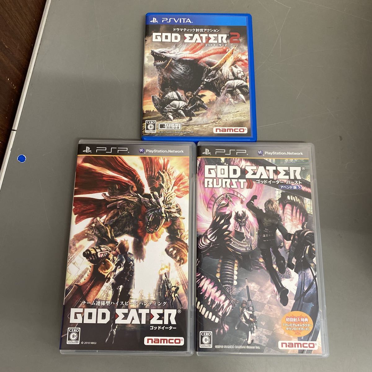 今季も再入荷 PSP GOD EATER BURST ゴッドイーター