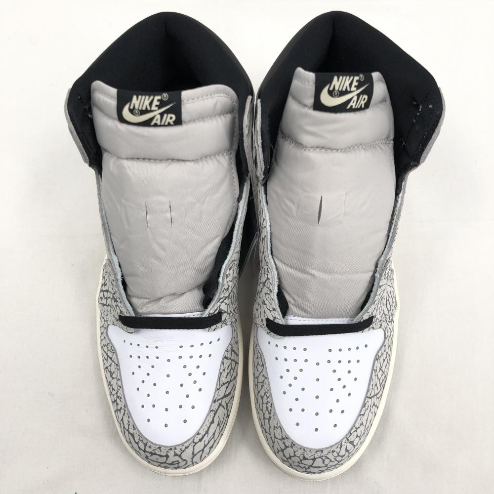 【中古】NIKE AIR JORDAN 1 RETRO HIGH OG White Cement エアジョーダン1 サイズ28.5cm DZ5485-052 ナイキ[240017551248]_画像2