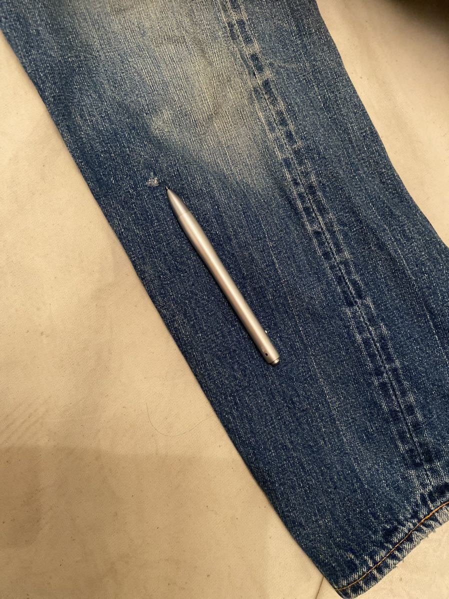 Levi'sリーバイス501 66前期モデル、シングルステッチ、ビンテージ 赤