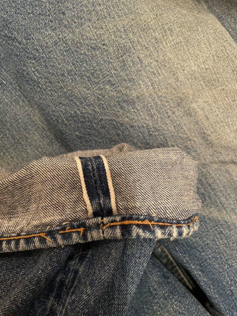 Levi'sリーバイス501 66前期モデル、シングルステッチ、ビンテージ 赤