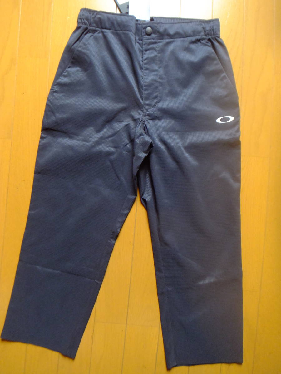  Oacley S waist 67-72 black for summer light weight 7 minute height pants light weight height ventilation . sweat speed .402521 new goods regular price 7150
