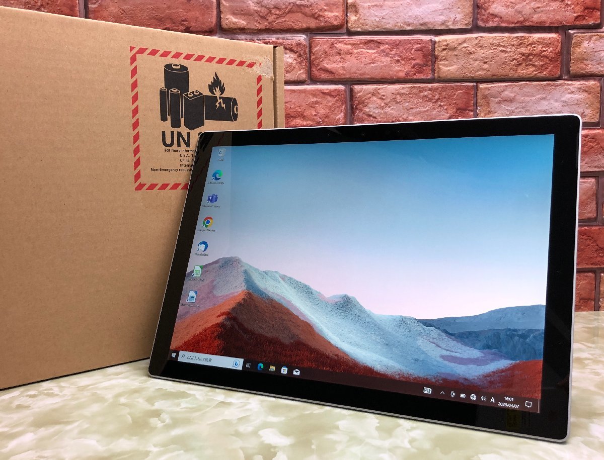 1円~ ○美品 Microsoft Surface Pro 7+ / 第11世代 Core i5 1135G7