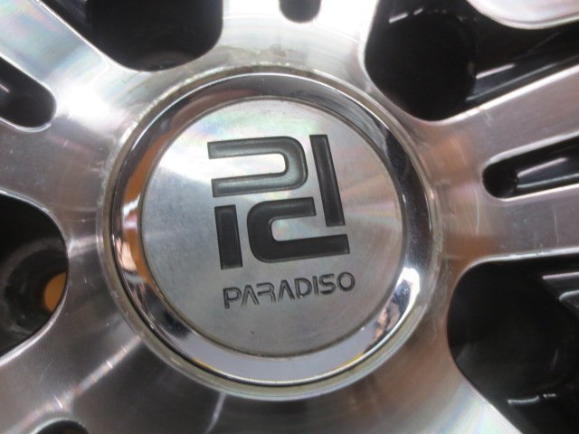 ☆スピスタ☆タイヤホイール ナプレジャパン PARADISO パラディソ ドナテッロ アルファード フーガ 245/40R19 8J +38 114.3-5 4本 R19222_画像3