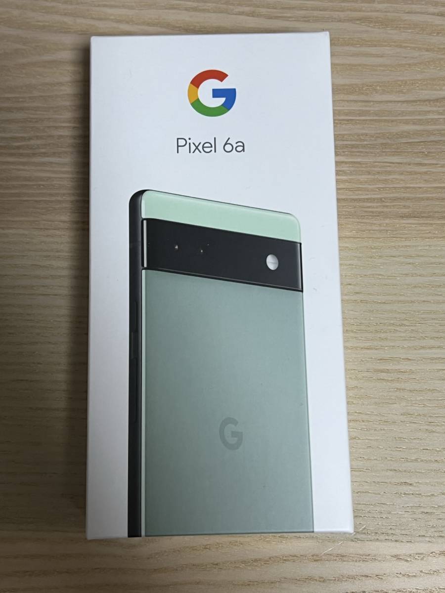 未使用】Google Pixel 6a 128GB セージ (グリーン) au一括購入・SIM