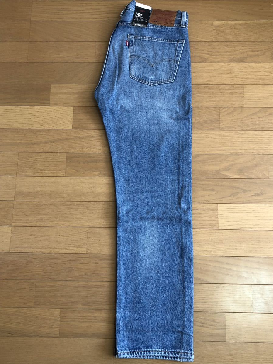 Levi's 501ORIGINAL FIT WORN IN W34 L32 3