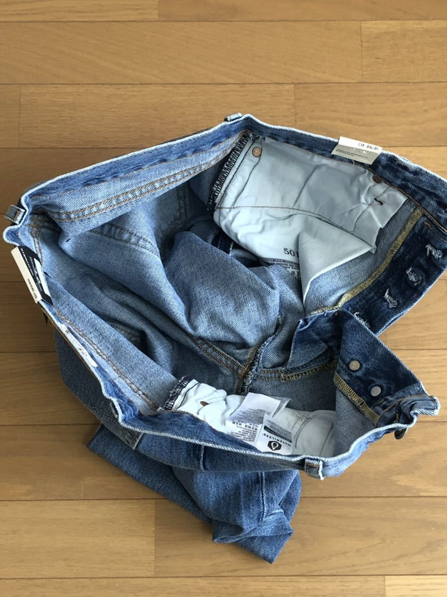 Levi's 501ORIGINAL FIT WORN IN W34 L32 1