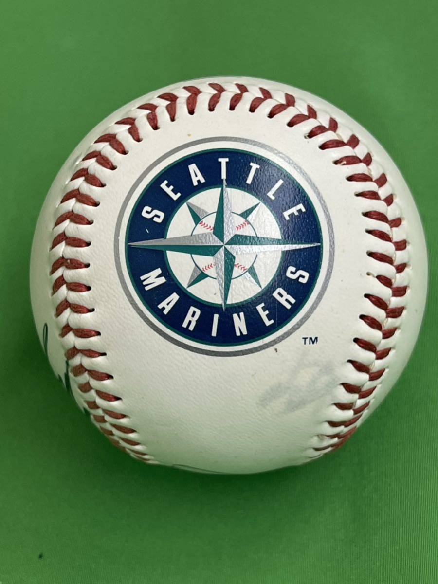 MLB Seattle * Mali na-zichi low Sasaki ..W with autograph ball with logo ⑧