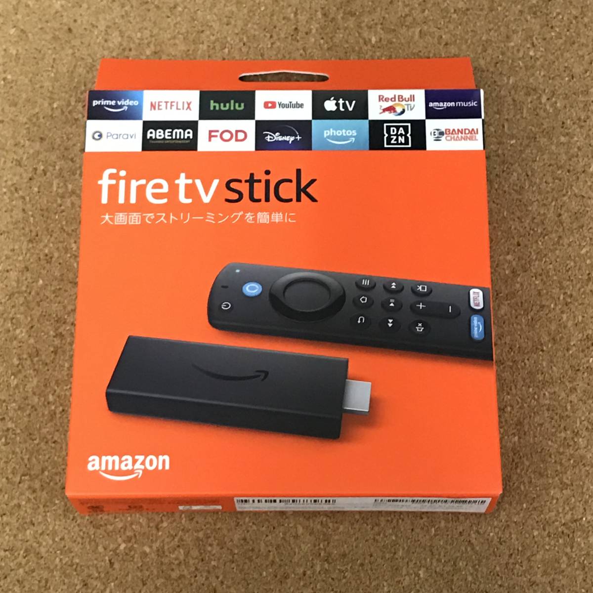 送料無料 新品未開封 Fire TV Stick Alexa対応音声認識リモコン(第3
