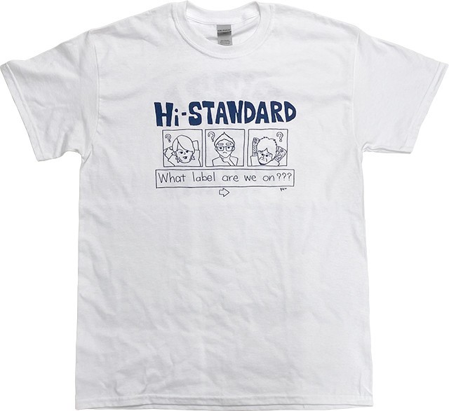 送料無料!HI-STANDARD 90 Tシャツ XLサイズ PIZZA OF DEATH KEN