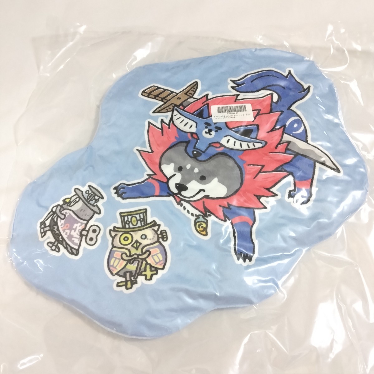カプコン しばんばん ダイカット クッション コラボ CAPCOM 大神 モンスターハンター ロックマン バイオハザード ダイカットクッション